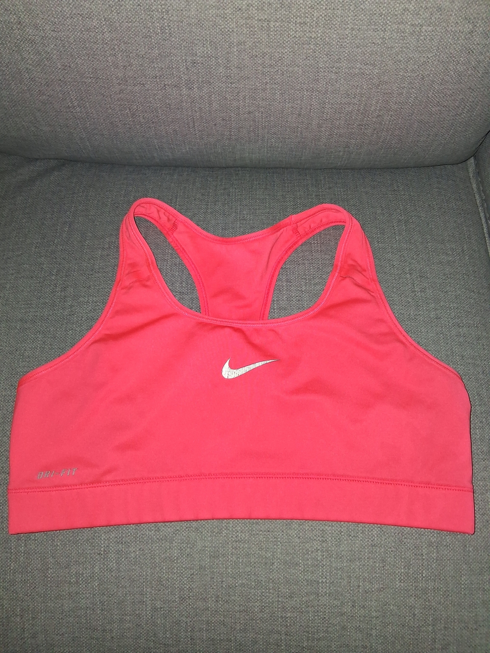 Pink Racerback Sports Bra